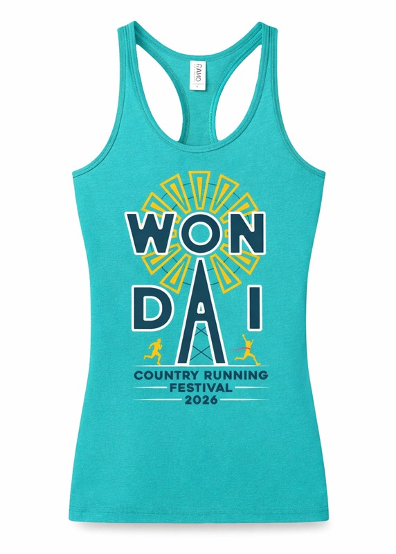 Wondai Running Festival Ladies T-Back Singlet 2026