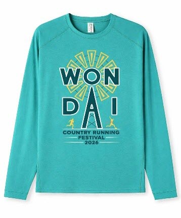 Unisex Wondai Running Festival Long Sleeve Shirt 2026