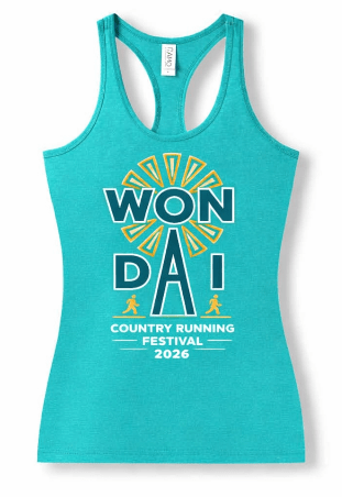 Wondai Running Festival Ladies T-Back Singlet 2026