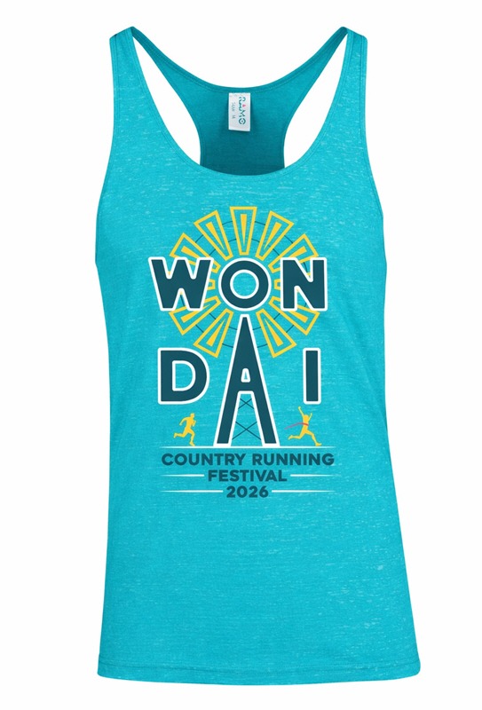Wondai Running Festival Mens T-Back Singlet 2026